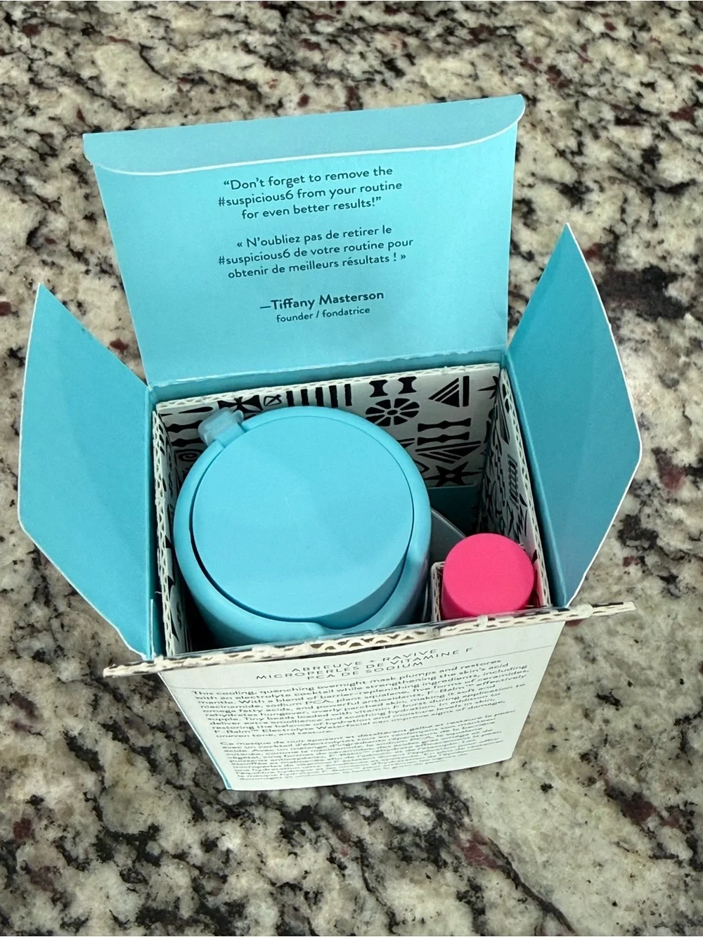 Drunk Elephant F-Balm Electrolyte Waterfacial Masque New in box!